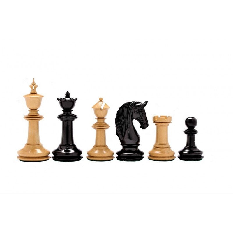 Alverno Staunton Schachfiguren 4.5" – Dreifach gewichtetes Luxus-Staunton-Set