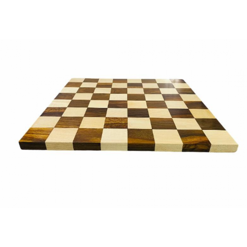 Jeu d'échecs Berliner 3,9" – Pièces en acacia avec plateau 40,6 cm en palissandre/érable