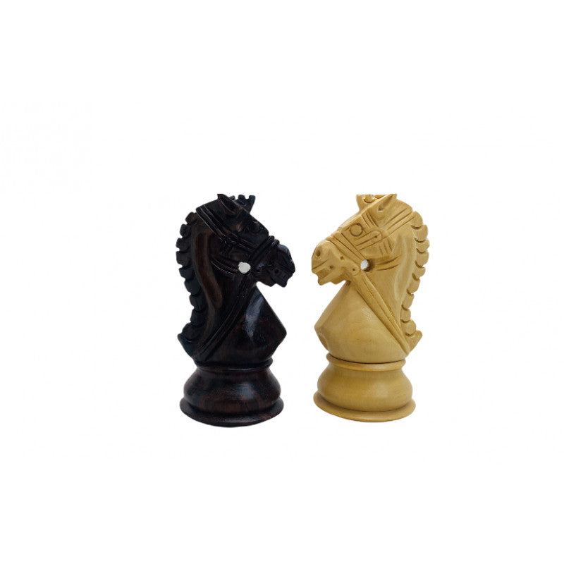 18" Palisander-Schachset zum Zusammenklappen – "King's Bridal" Figuren 3.75"