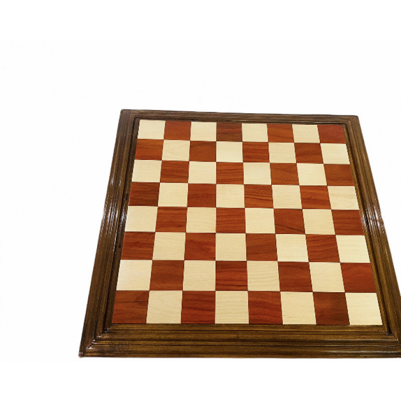 21" Centurian Redwood & Maple Chess Board | Luxury Handmade