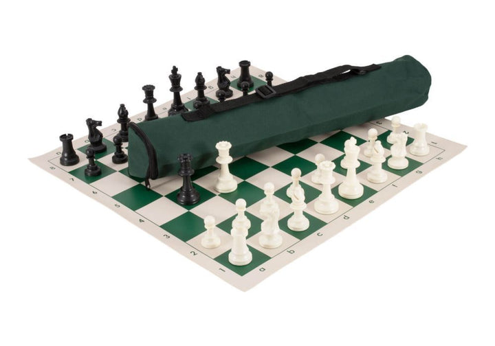 Quality Chess Set Packaging with Vinyl Board - Checkmate & Chill 