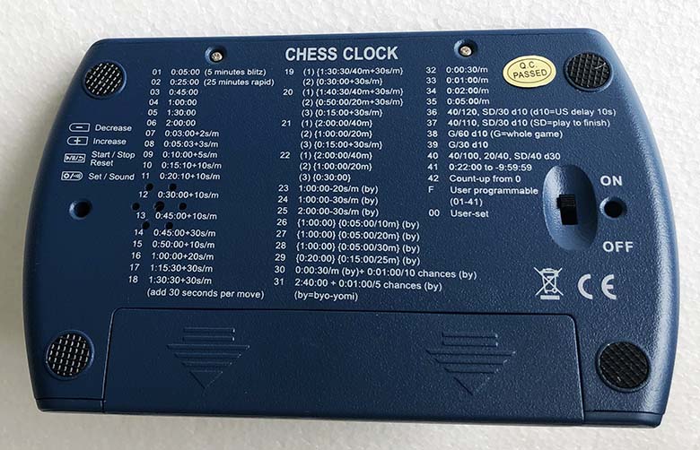 Digital Chess Clock - Checkmate & Chill 