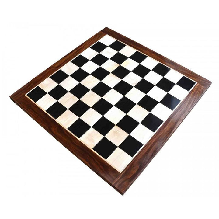 23" Ebony Sheesham Wood Chess Board | Luxury Handmade