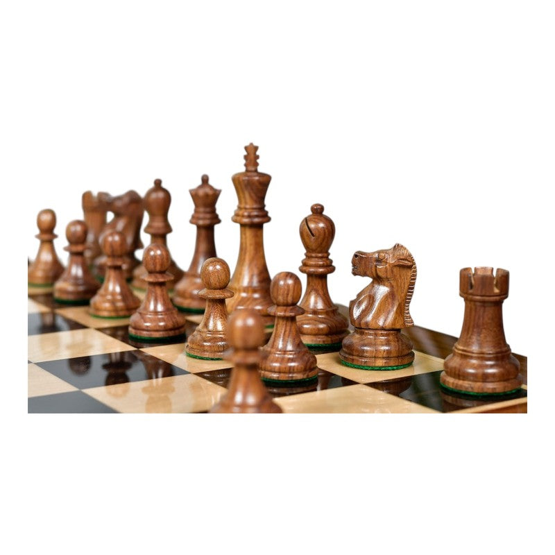 Schachfiguren Bobby Fischer Spassky Staunton 3.75" – Palisander & Buchsbaum