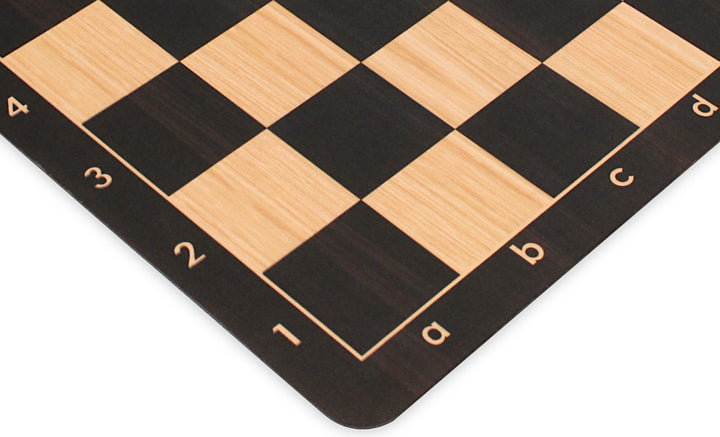 Macassar Ebony & Maple Floppy Rubber Mouse Pad Chess Board - Checkmate & Chill 