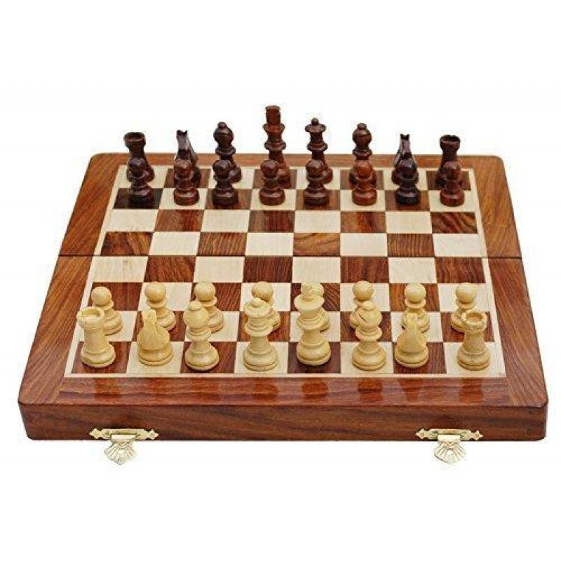 Folding Magnetic Chess Set 16