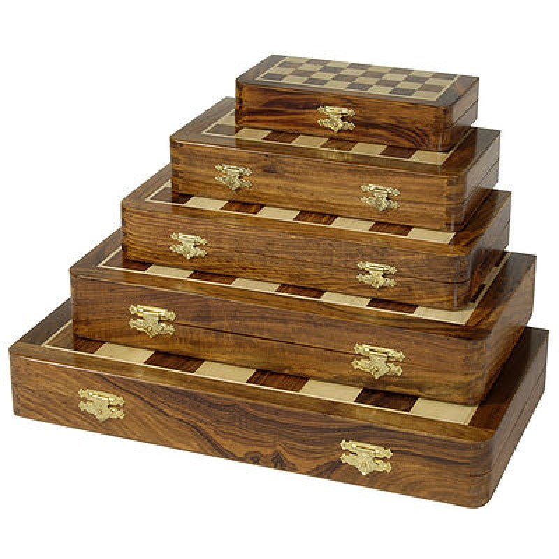 Folding Magnetic Chess Set 16