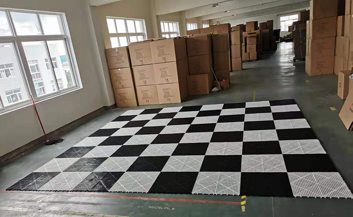 Hard Plastic Giant Chess Board with6Inch Squares - Checkmate & Chill 