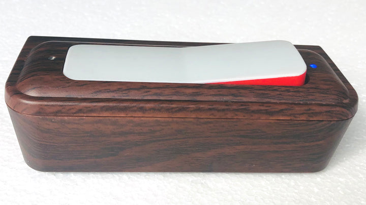 Digital Chess Clock with Wood Grain - Checkmate & Chill 