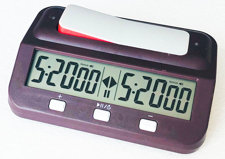 Basic Digital Chess Clock & Timer with Bonus & Delay - Checkmate & Chill 