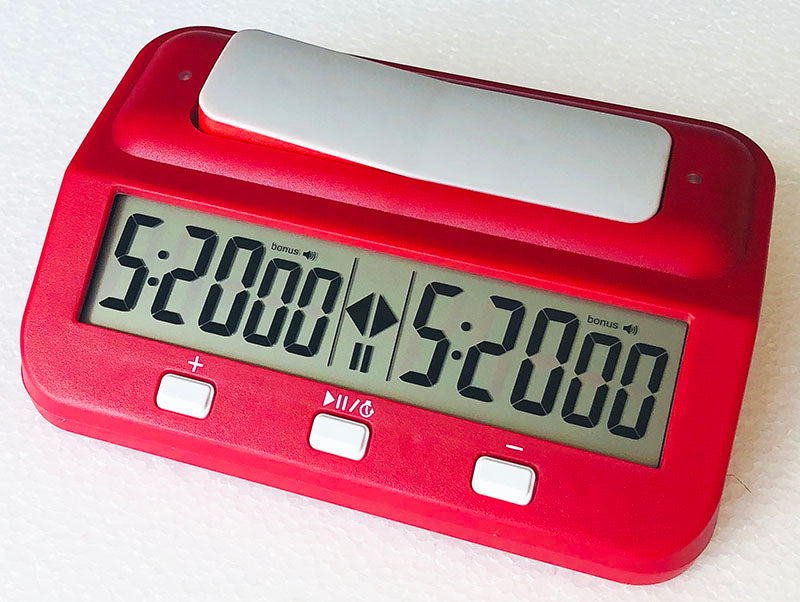 Basic Digital Chess Clock & Timer with Bonus & Delay - Checkmate & Chill 