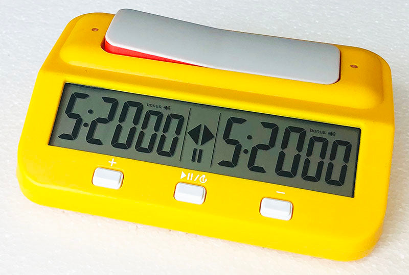 Basic Digital Chess Clock & Timer with Bonus & Delay - Checkmate & Chill 