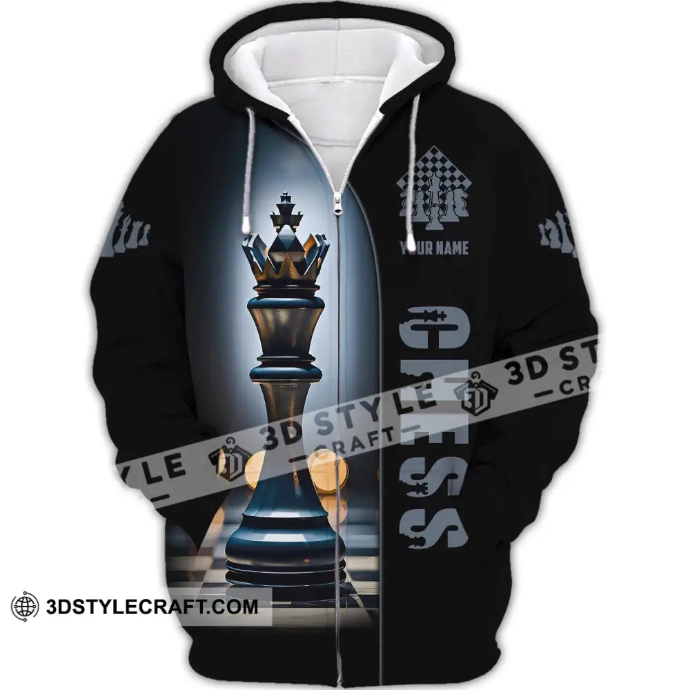 Unisex Shirt, Custom Name Chess T-Shirt, Chess Game Shirt, Gift for Chess Lover