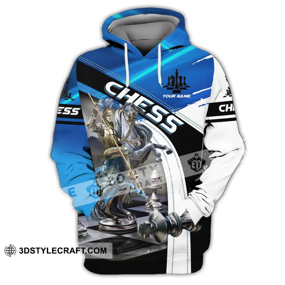 Unisex Shirt, Custom Name Chess T-Shirt, Chess Player Shirt, Chess Player Clothing