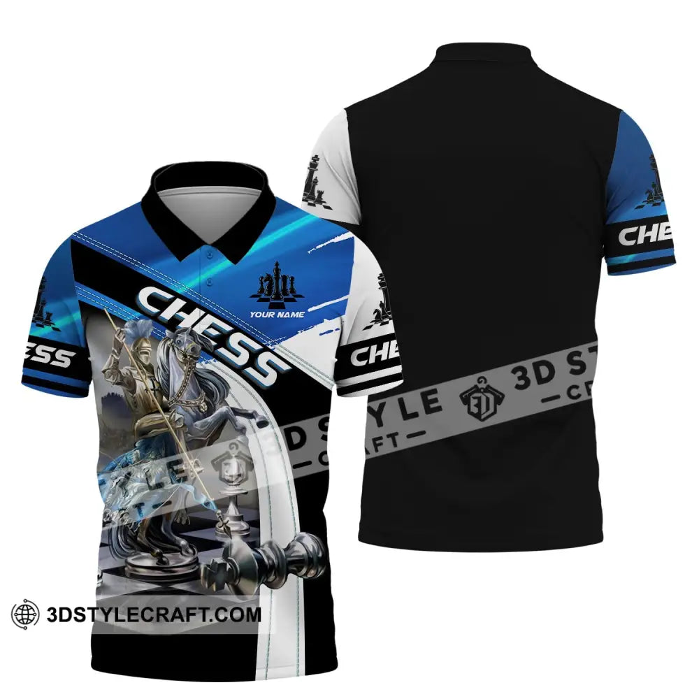 Unisex Shirt, Custom Name Chess T-Shirt, Chess Player Shirt, Chess Player Clothing