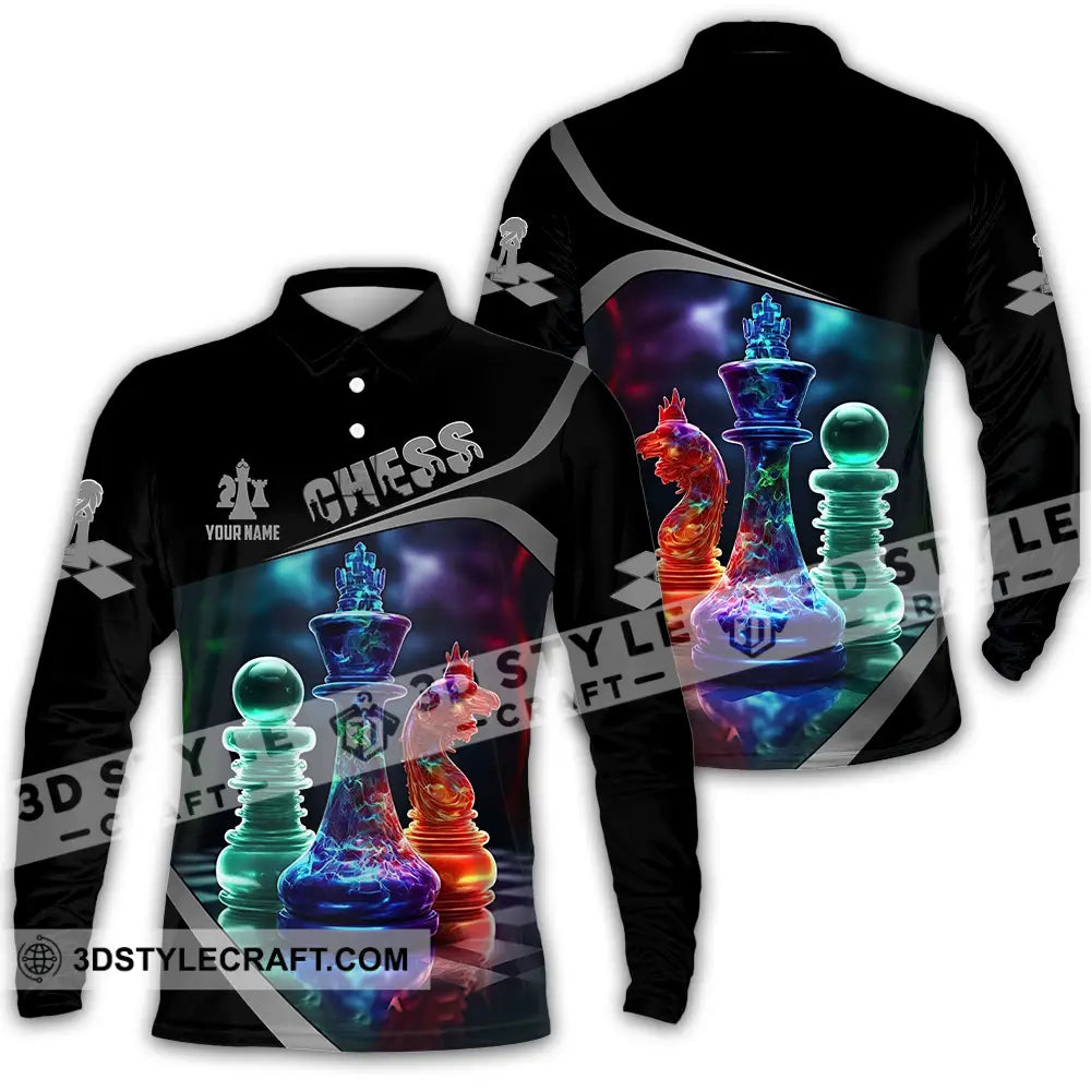 Unisex Shirt - Custom Text Shirt Chess