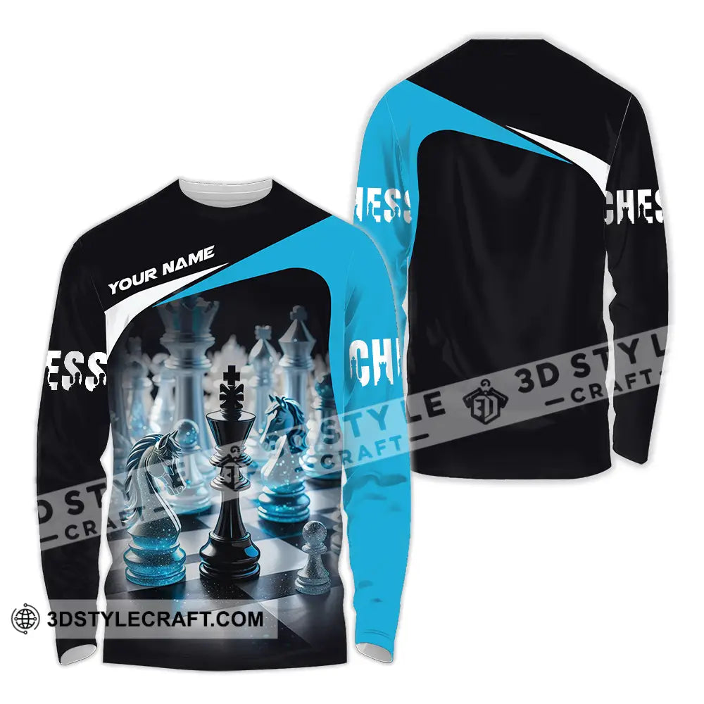 Unisex Shirt - Custom Text Shirt Chess