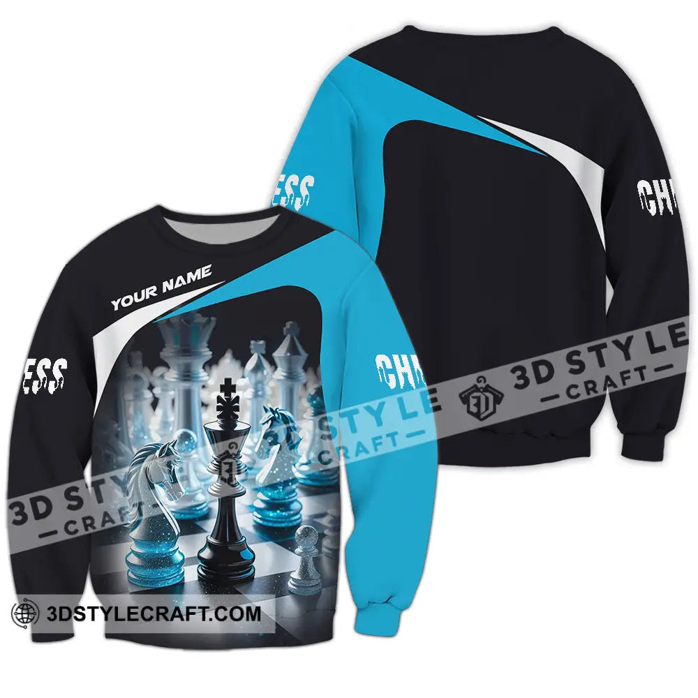 Unisex Shirt - Custom Text Shirt Chess