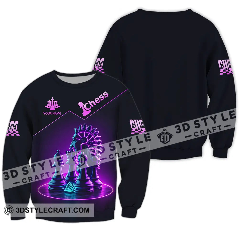 Unisex Shirt - Custom Text Shirt Chess