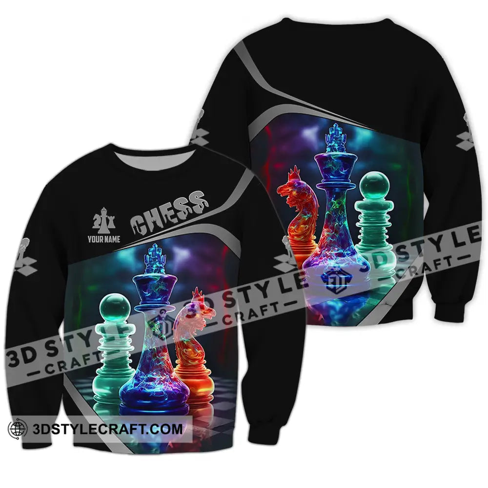 Unisex Shirt - Custom Text Shirt Chess