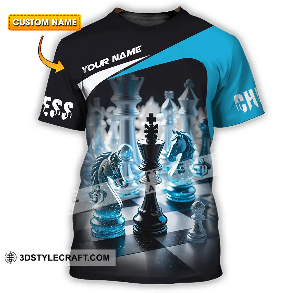 Unisex Shirt - Custom Text Shirt Chess