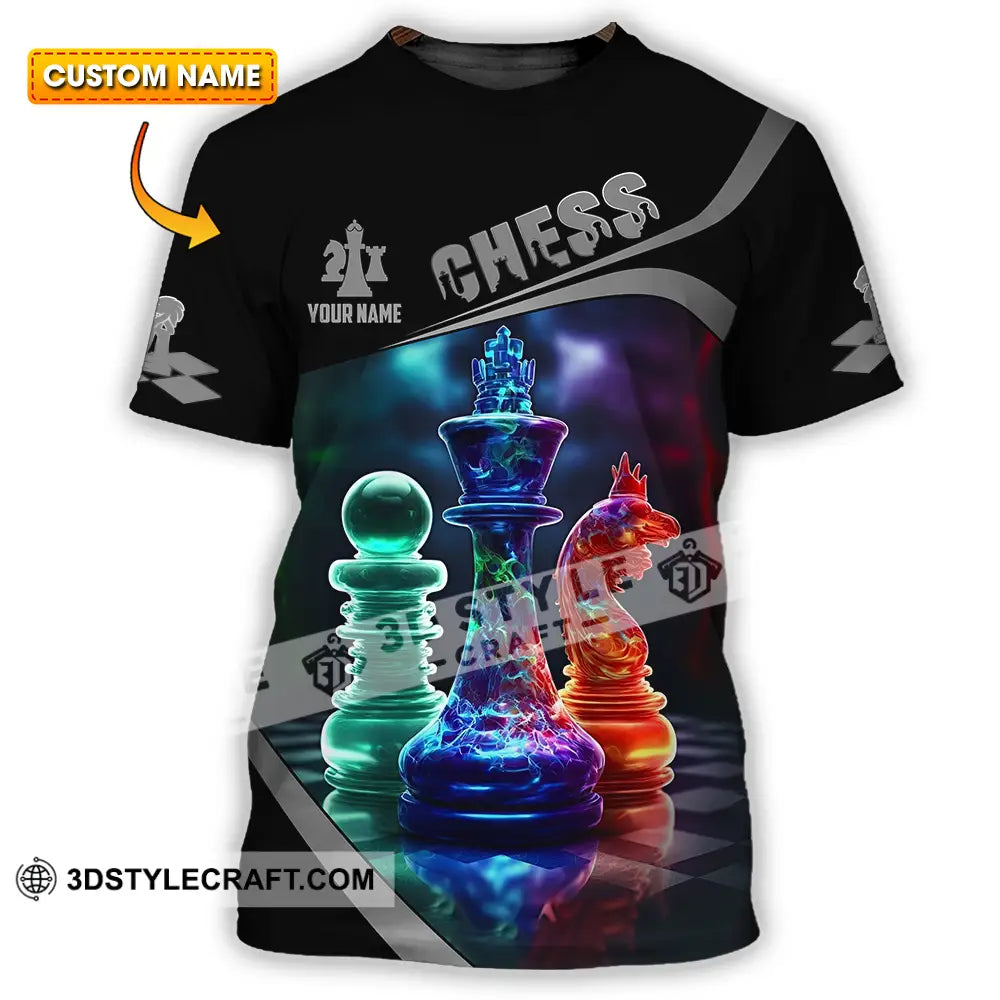 Unisex Shirt - Custom Text Shirt Chess