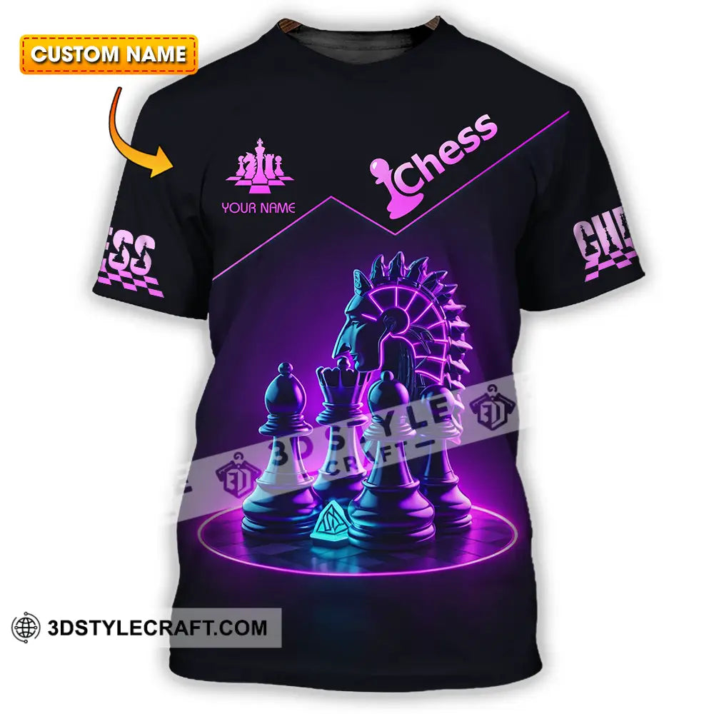 Unisex Shirt - Custom Text Shirt Chess