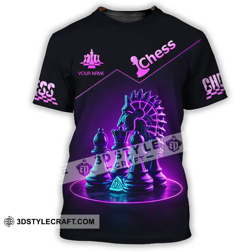 Unisex Shirt - Custom Text Shirt Chess
