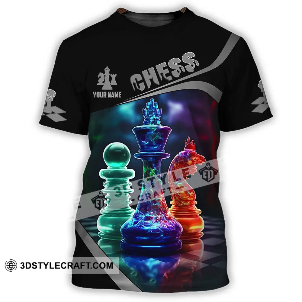 Unisex Shirt - Custom Text Shirt Chess