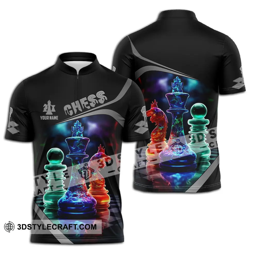 Unisex Shirt - Custom Text Shirt Chess