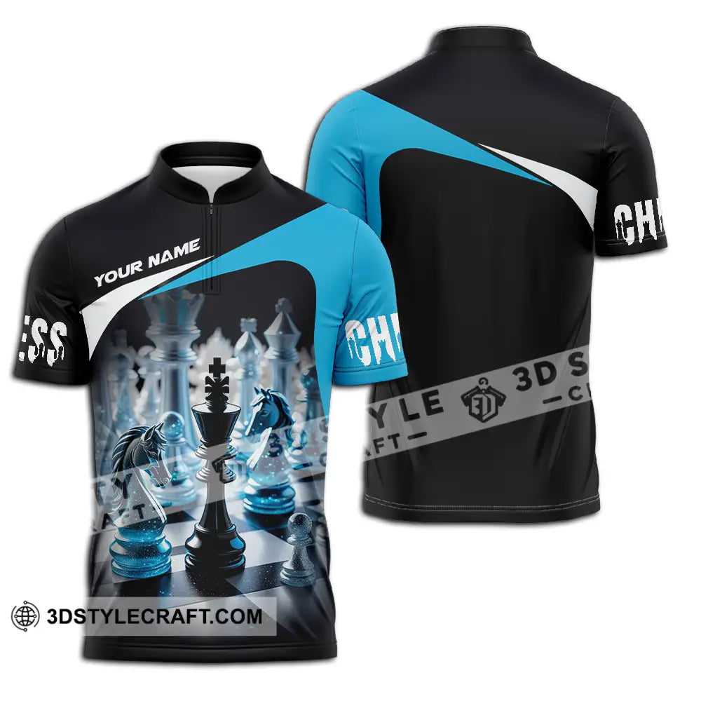 Unisex Shirt - Custom Text Shirt Chess